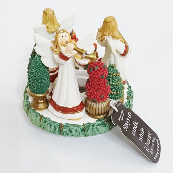 Old Virginia Candle - Candle Capper "Musical Angels" Stays on Candle While Lit! - Picture 3 of 5